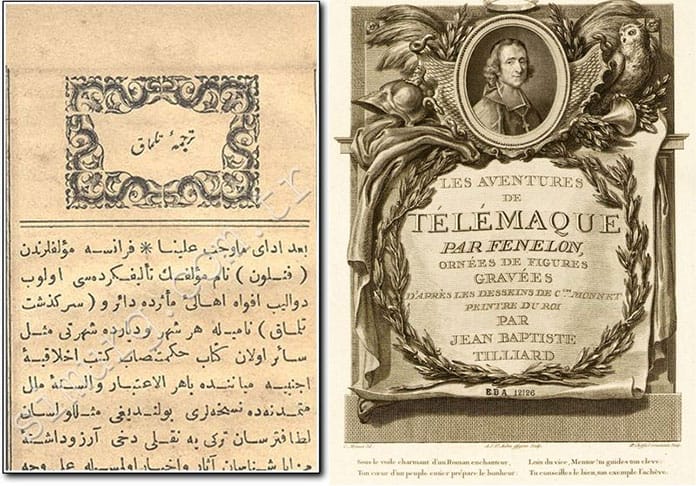 Tercüme-i Telemak edebiyat tarihimizin ilk çeviri romanıdır.
